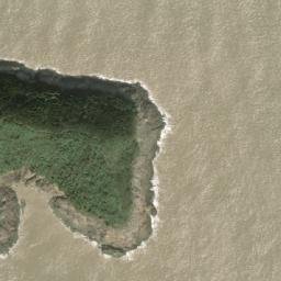 Satellite imagery of Cape Conway, CN