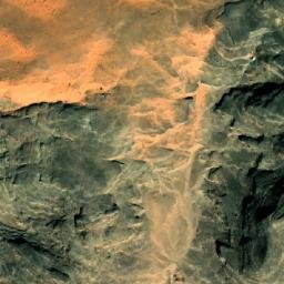 Satellite imagery of Jabal Ghurābī, EG