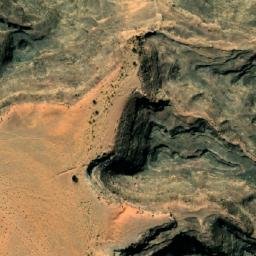 Satellite imagery of Jabal Ghurābī, EG