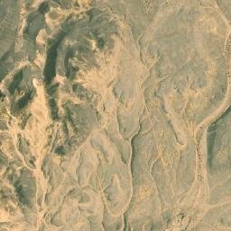 Satellite imagery of Jabal Ghurāb, EG