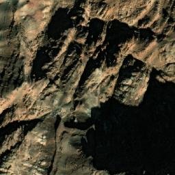 Satellite imagery of Jabal Munājāh, EG