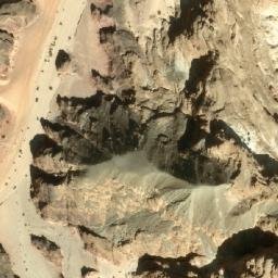 Satellite imagery of cairn, EG