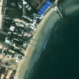 Satellite imagery of Ra’s al Qulay‘ah, KW