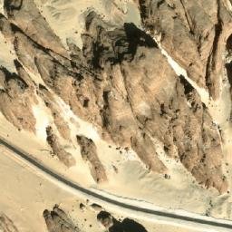 Satellite imagery of Gebel Abû Ghuzaiyât, EG