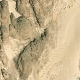 Satellite imagery of Gebel Kheil, EG
