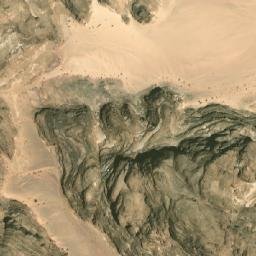 Satellite imagery of Gebel Ishta, EG