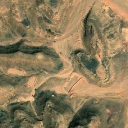 Satellite imagery of Jabal Hawk, EG
