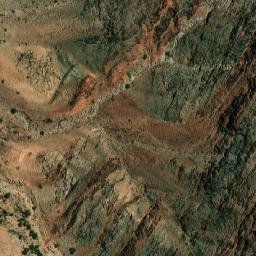 Satellite imagery of Jabal Aḩmar, EG