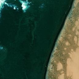 Satellite imagery of Ra’s Sharātīb, EG