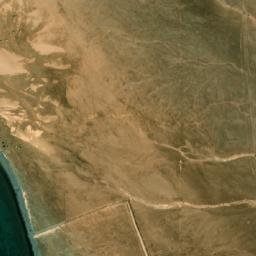 Satellite imagery of Ra’s Sharātīb, EG
