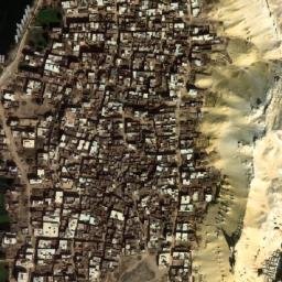 Satellite imagery of Qaşr al Banāt, EG