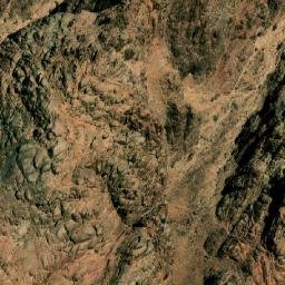 Satellite imagery of Jabal Sirbāl, EG
