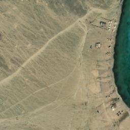 Satellite imagery of Ra’s Abū Qalūm, EG