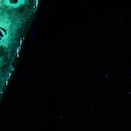 Satellite imagery of Ra’s Abū Qalūm, EG