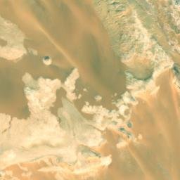 Satellite imagery of Al Qārah al Ḩamrā’, EG