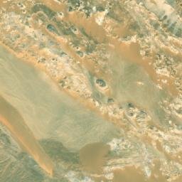 Satellite imagery of Al Qārah al Ḩamrā’, EG