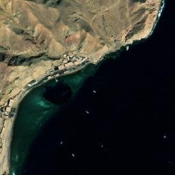 Satellite imagery of Naqb Shāhīn, EG