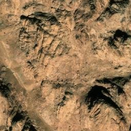 Satellite imagery of Jabal Mūsá, EG