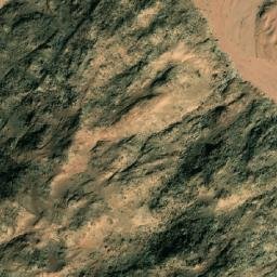 Satellite imagery of Gebel Khoseib, EG