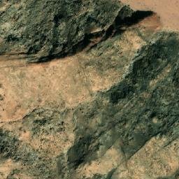 Satellite imagery of Gebel Khoseib, EG