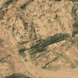 Satellite imagery of Gebel Khoseib, EG