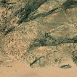 Satellite imagery of Gebel Khoseib, EG