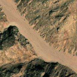 Satellite imagery of Gebel Direinīya, EG