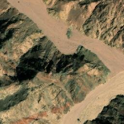 Satellite imagery of Gebel Direinīya, EG