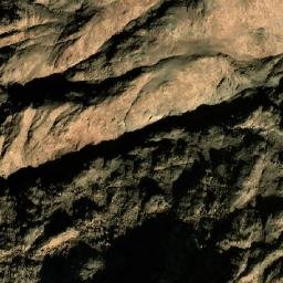 Satellite imagery of Gebel Kharbān, EG