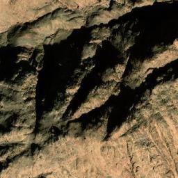 Satellite imagery of Gebel Kharbān, EG