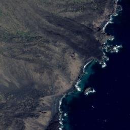 Satellite imagery of Los Roques de Anaga, ES