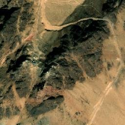 Satellite imagery of Mount Catherine, EG