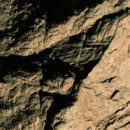 Satellite imagery of Gebel Kharbān, EG