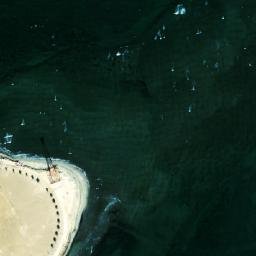 Satellite imagery of Ra’s Bard Ḩalq, SA