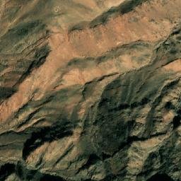 Satellite imagery of Gebel Hamra el- Rahab, EG