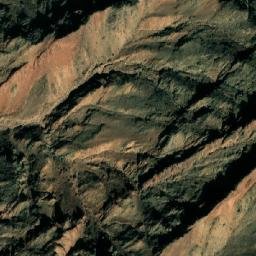 Satellite imagery of Gebel Hamra el- Rahab, EG