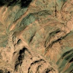 Satellite imagery of Gebel Abu Zaq, EG
