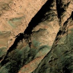 Satellite imagery of Gebel Abu Zaq, EG