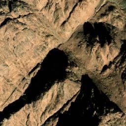 Satellite imagery of Gebel Abu Zaq, EG