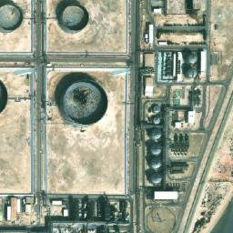 Satellite imagery of Ra’s al Khafjī, SA