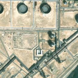Satellite imagery of Ra’s al Khafjī, SA