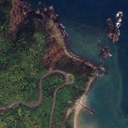 Satellite imagery of Utsu Saki, JP