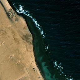 Satellite imagery of Ra’s Ghārib, EG