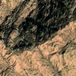 Satellite imagery of Jabal Ghazālah, EG