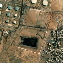 Satellite imagery of Ra’s Ghārib, EG