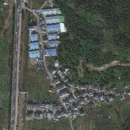 Satellite imagery of Jinji Shan, CN