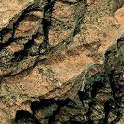 Satellite imagery of Jabal ath Thabţ, EG