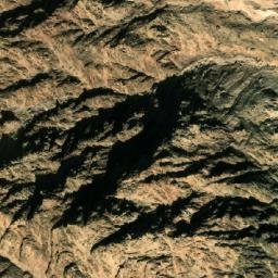 Satellite imagery of Jabal Khurm Hajjān, EG