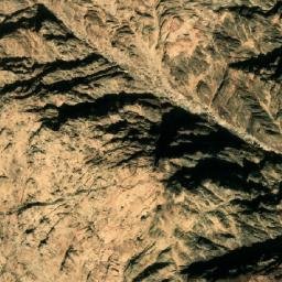 Satellite imagery of Jabal Khurm Hajjān, EG