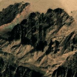 Satellite imagery of Jabal Ḥumrah, EG